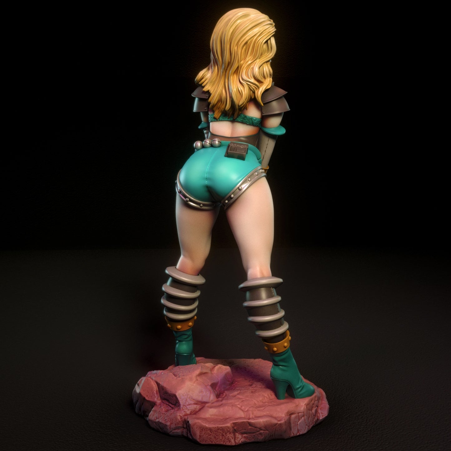 Sci-Fi Janet 3D Resin Figurine Model Kit