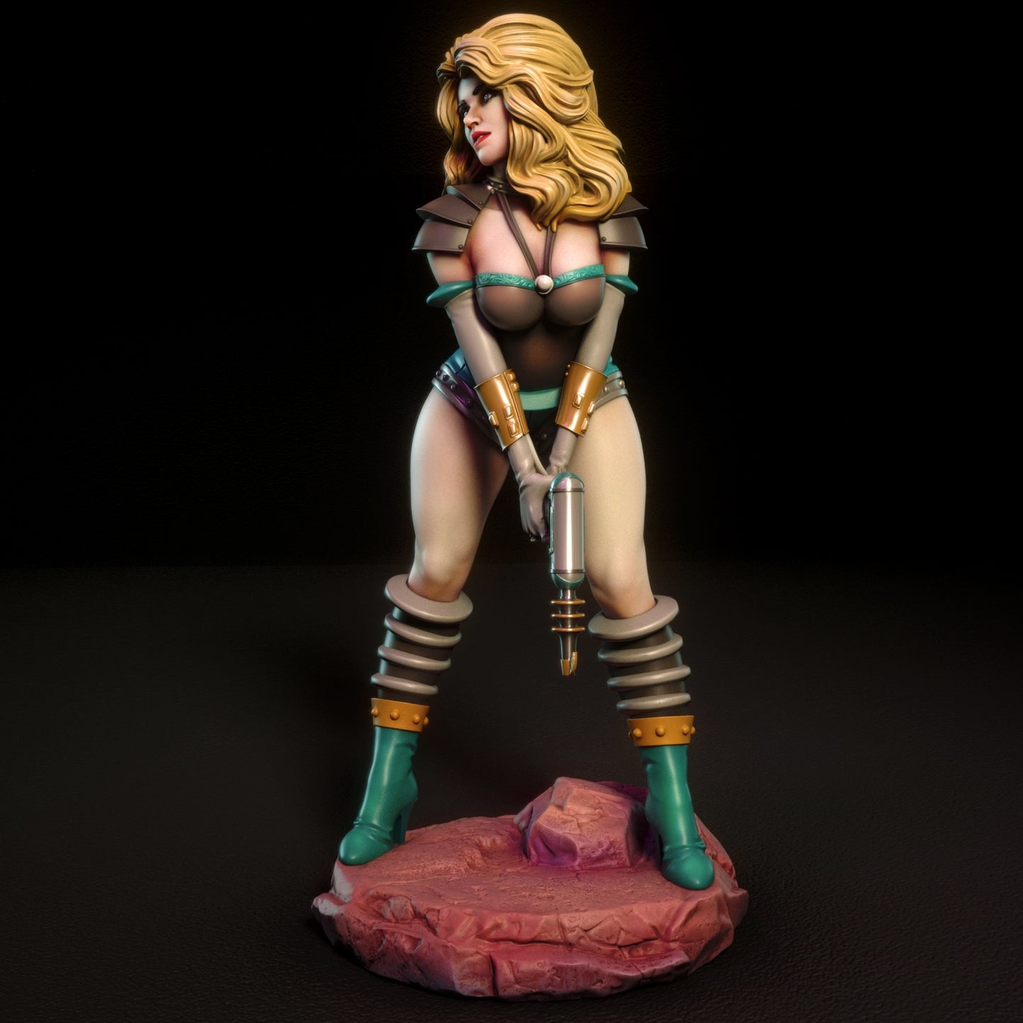 Sci-Fi Janet 3D Resin Figurine Model Kit