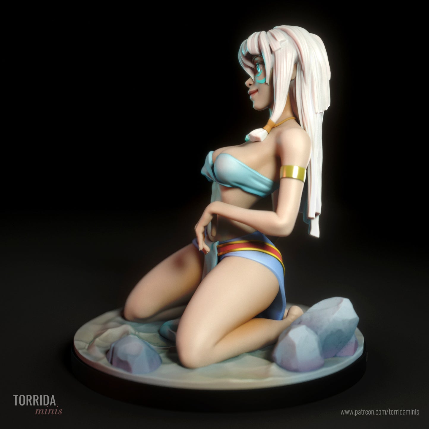 Lost Princess Adult 3D Resin Figurine Model Kit