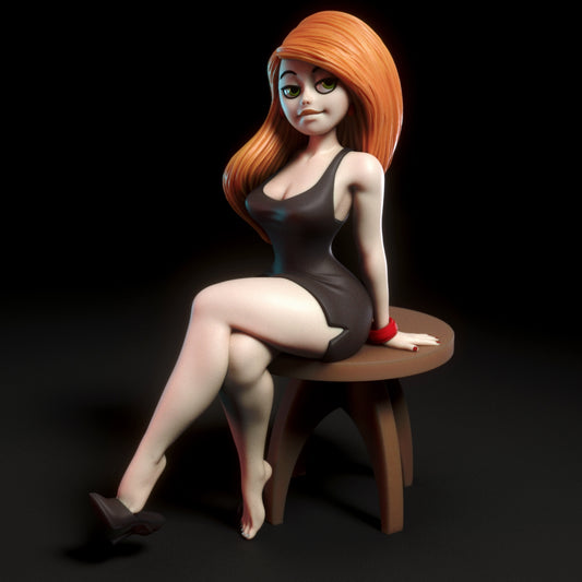 Secret Spy Adult 3D Resin Figurine Model Kit