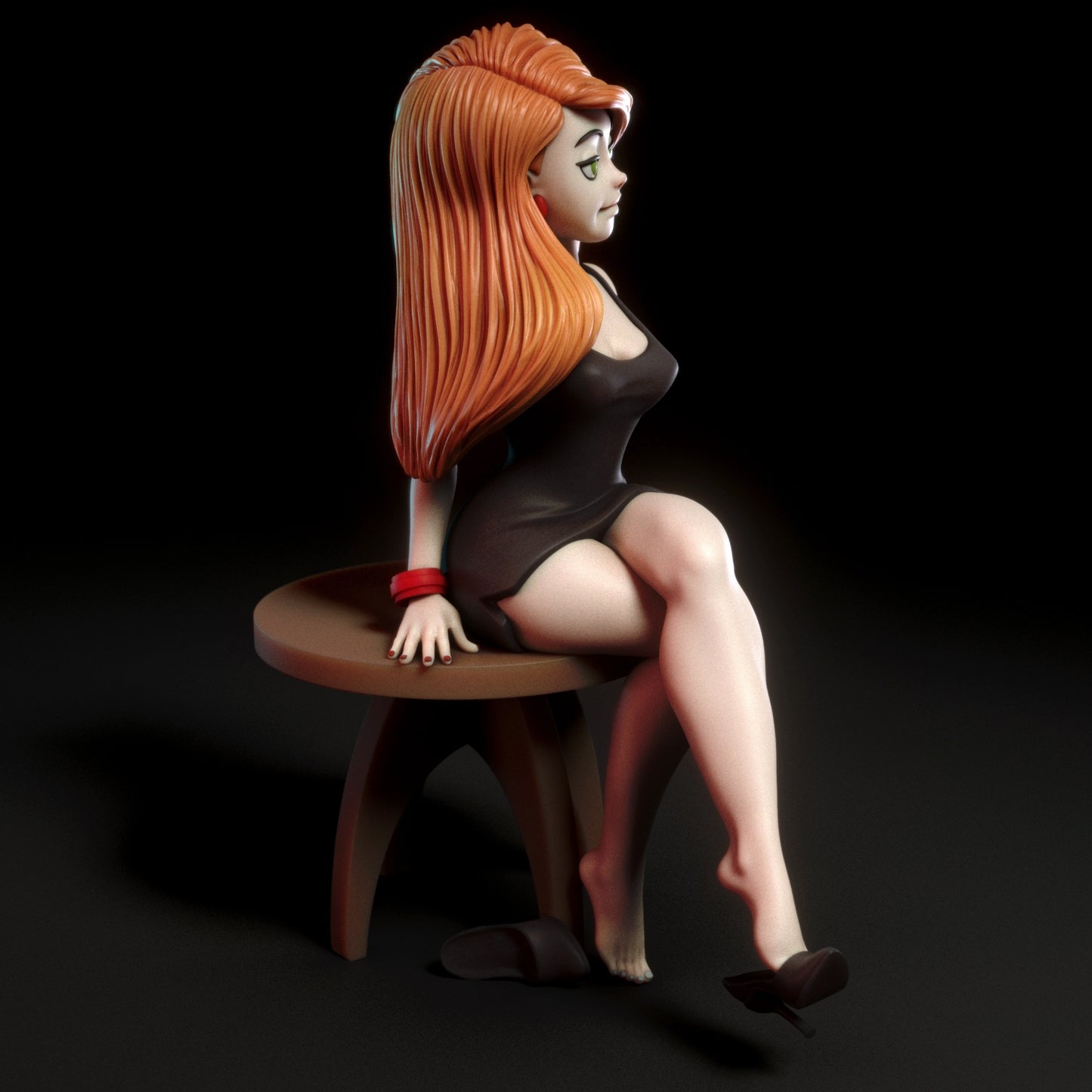 Secret Spy Adult 3D Resin Figurine Model Kit