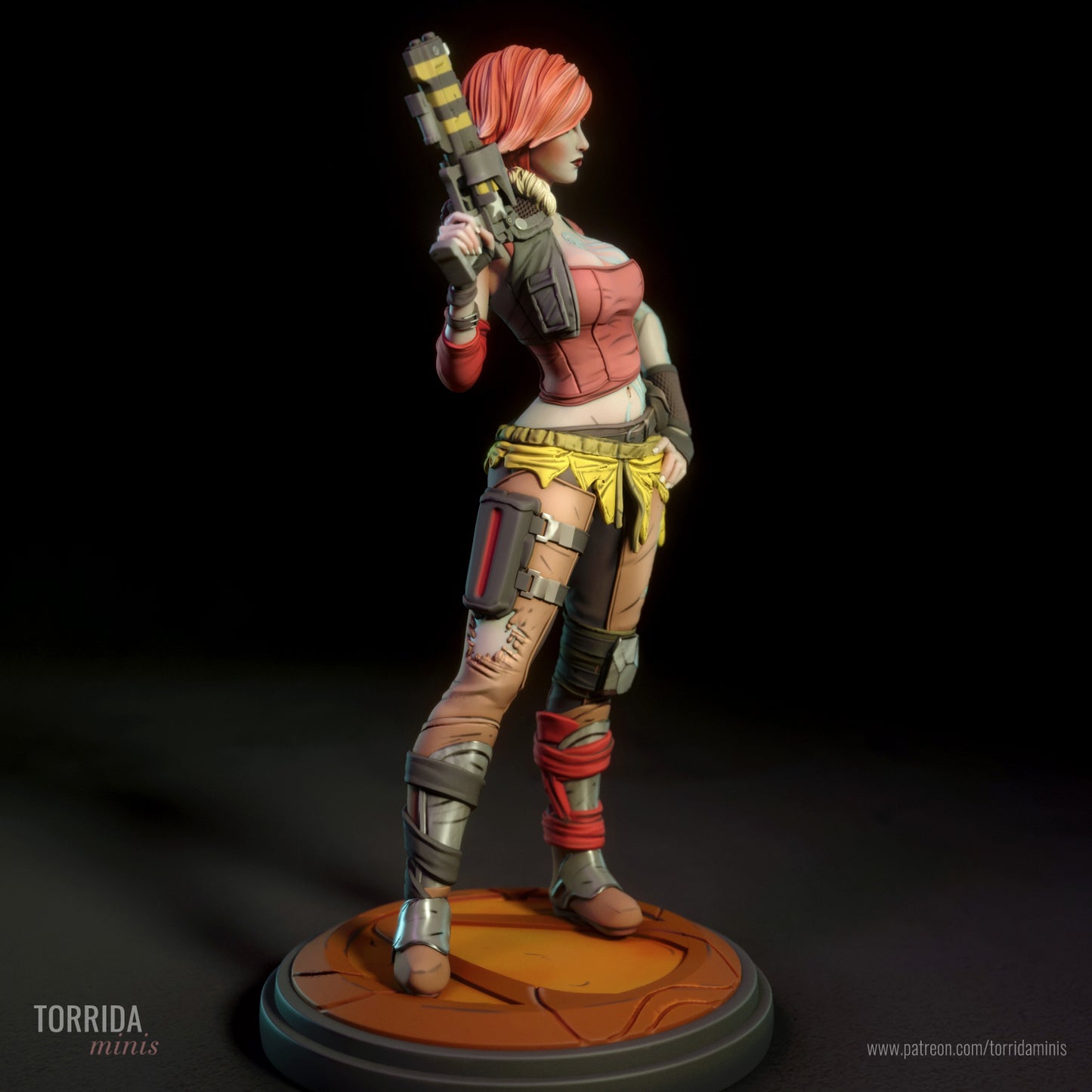 Sexy Treasure Hunter Adult 3d Resin Model Kit