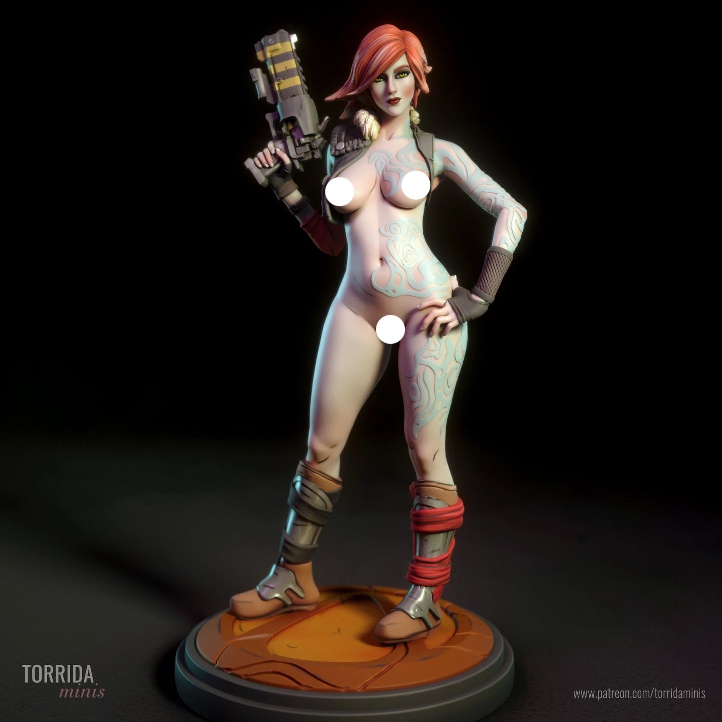 Sexy Treasure Hunter Adult 3d Resin Model Kit