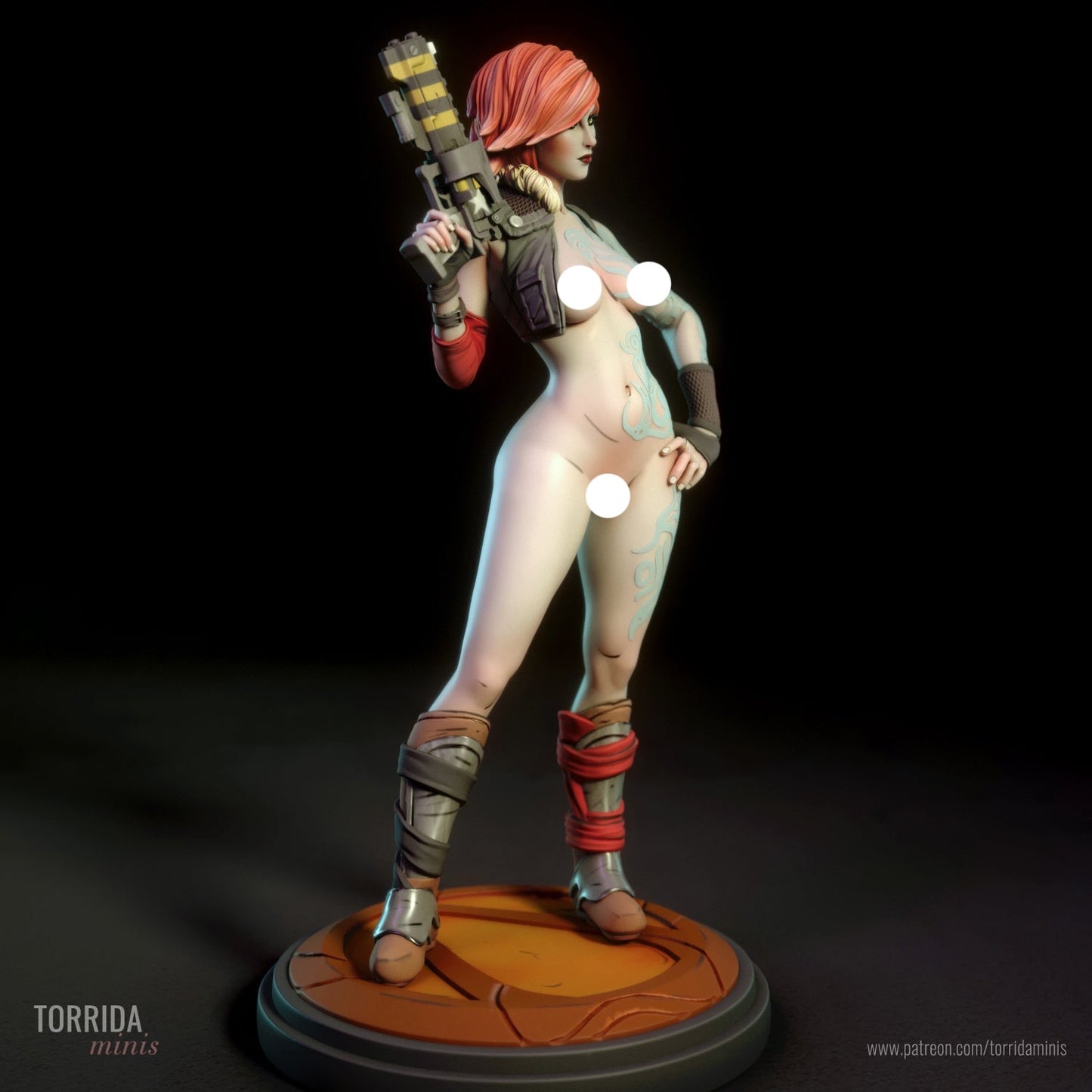 Sexy Treasure Hunter Adult 3d Resin Model Kit