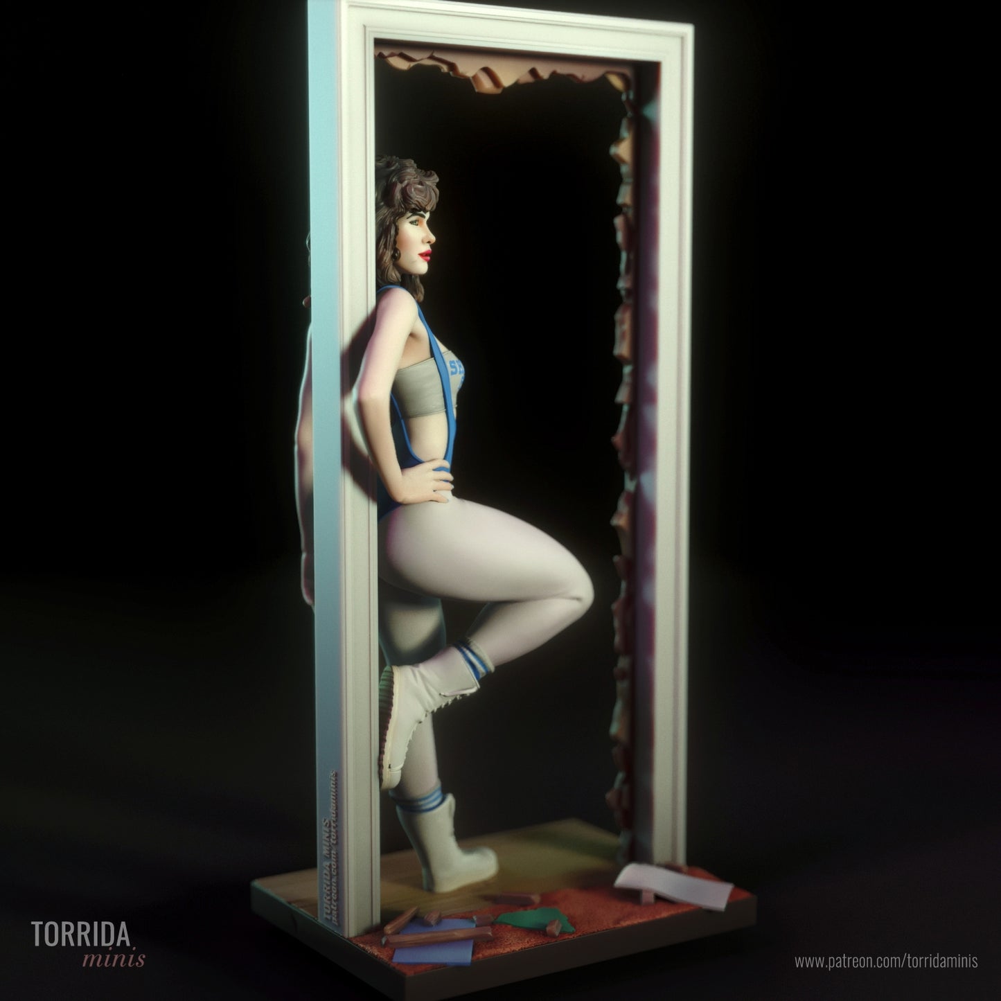 80's Movie "Lisa" 3D Resin Figurine Model Kit