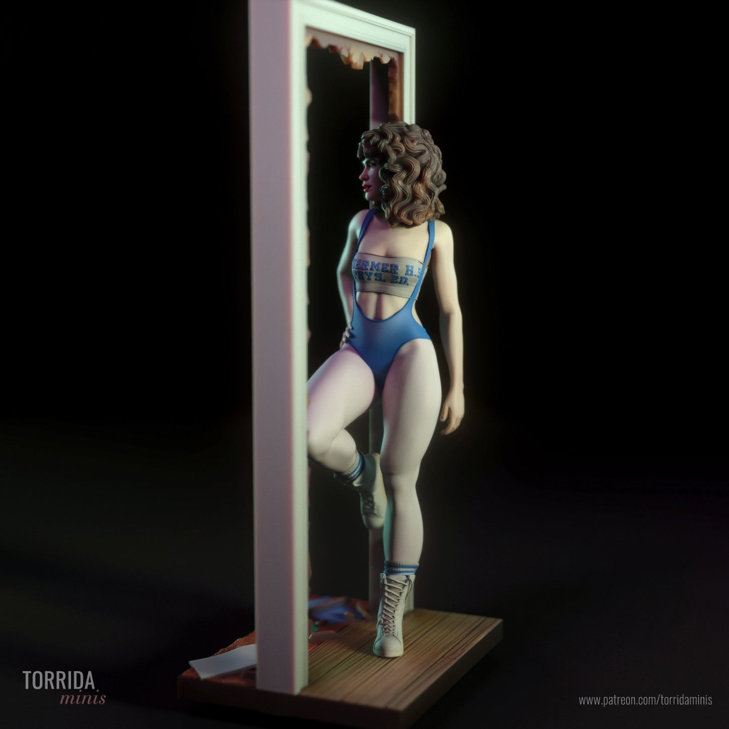 80's Movie "Lisa" 3D Resin Figurine Model Kit