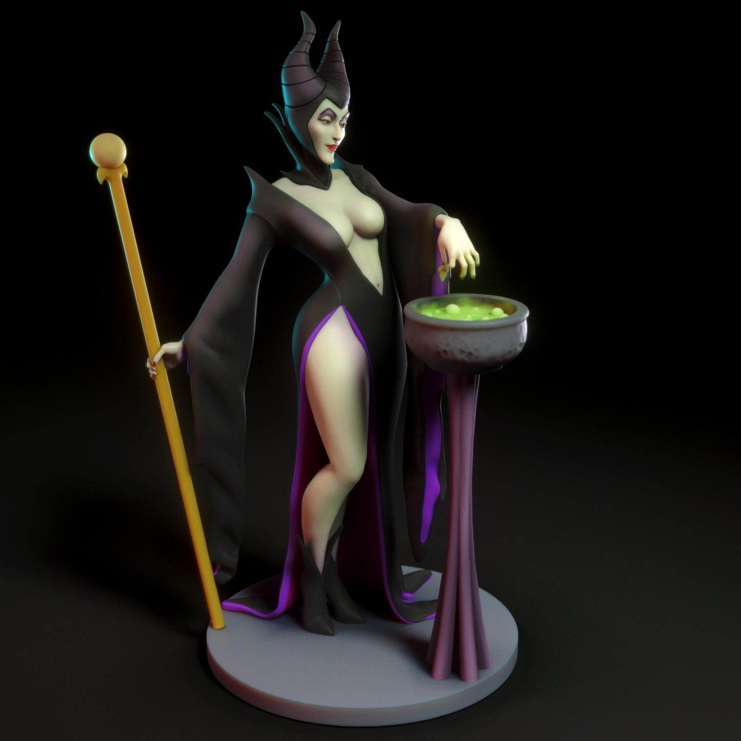 Evil Queen Adult 3D Resin Figurine Model Kit