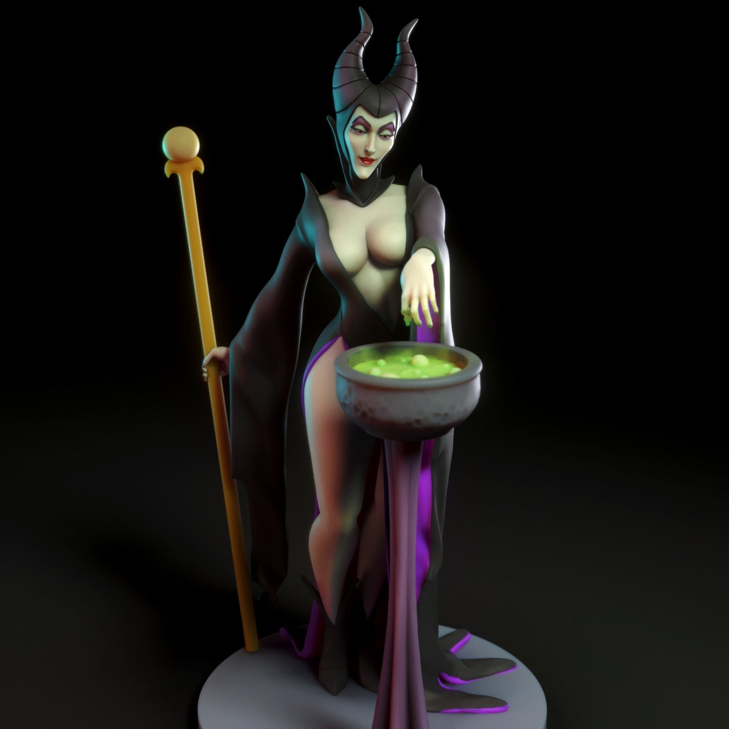 Evil Queen Adult 3D Resin Figurine Model Kit