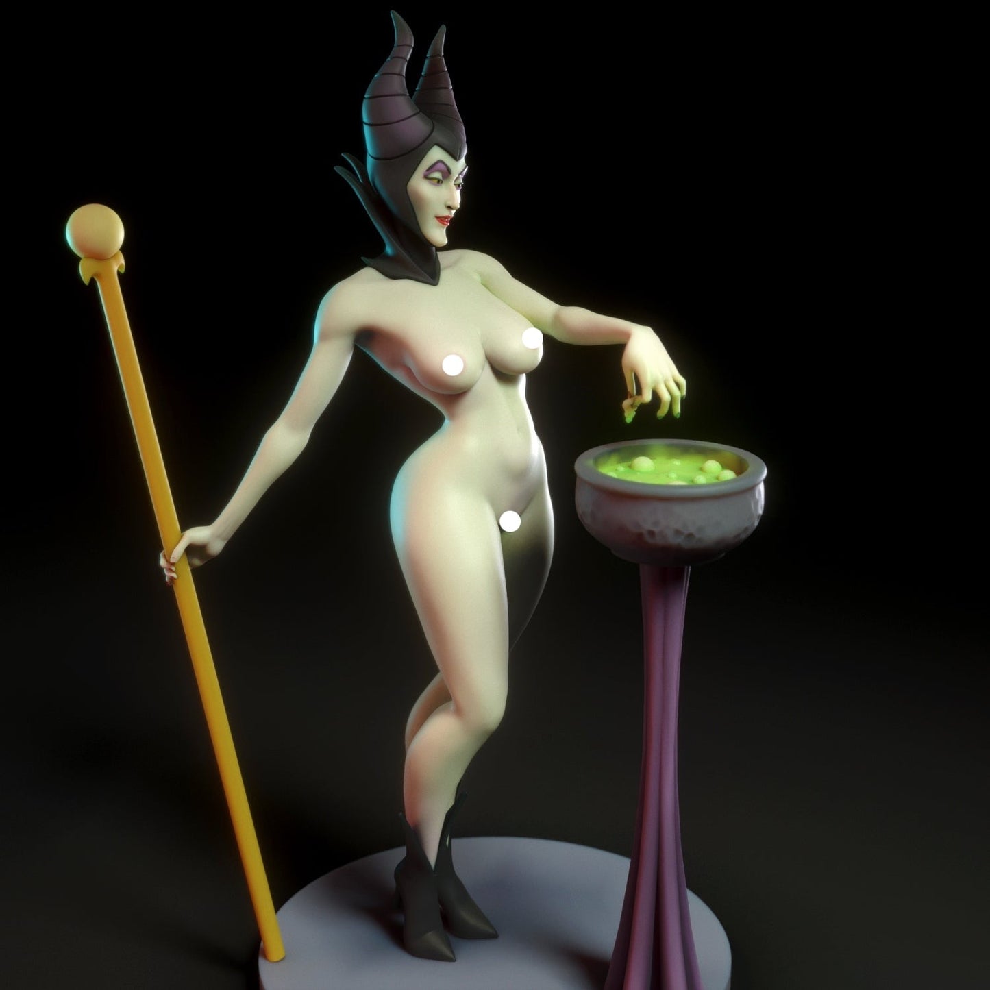 Evil Queen Adult 3D Resin Figurine Model Kit