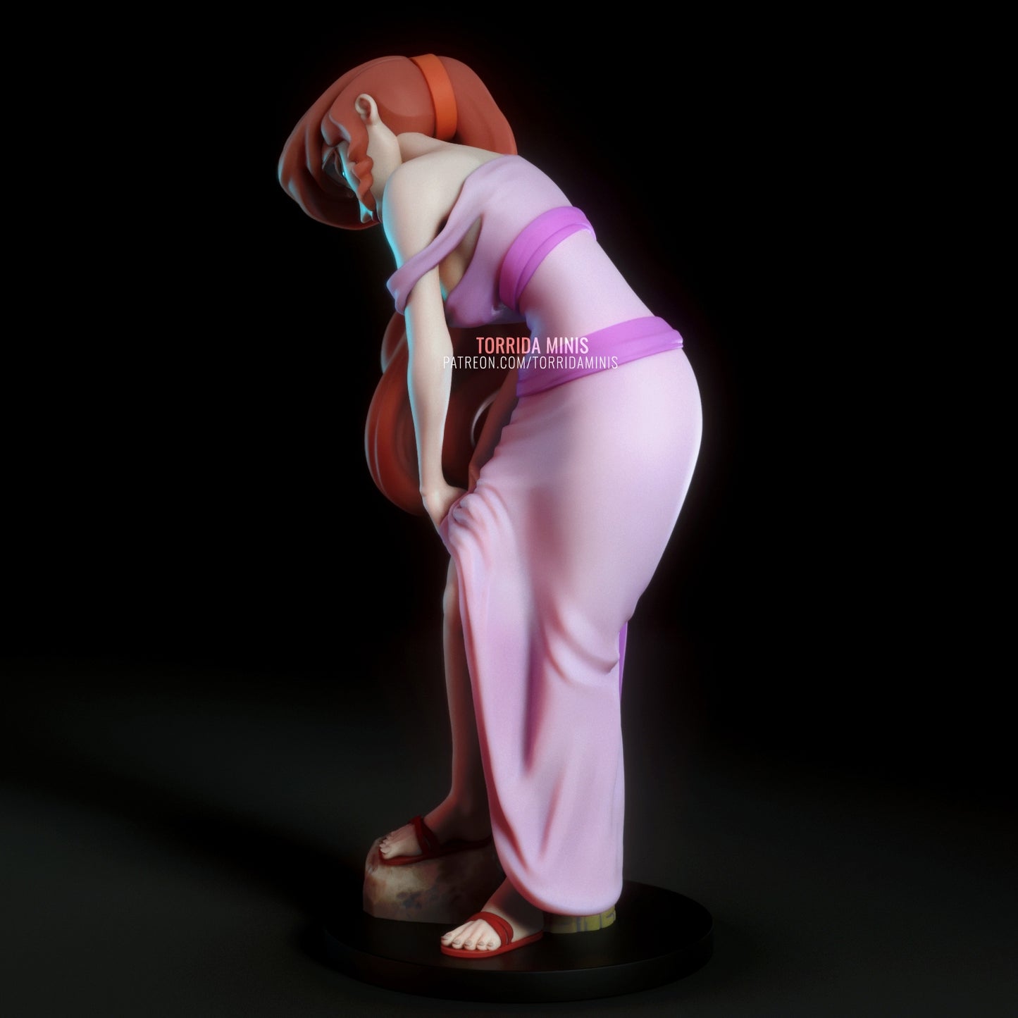 Heroine Adult 3D Resin Figurine Model Kit