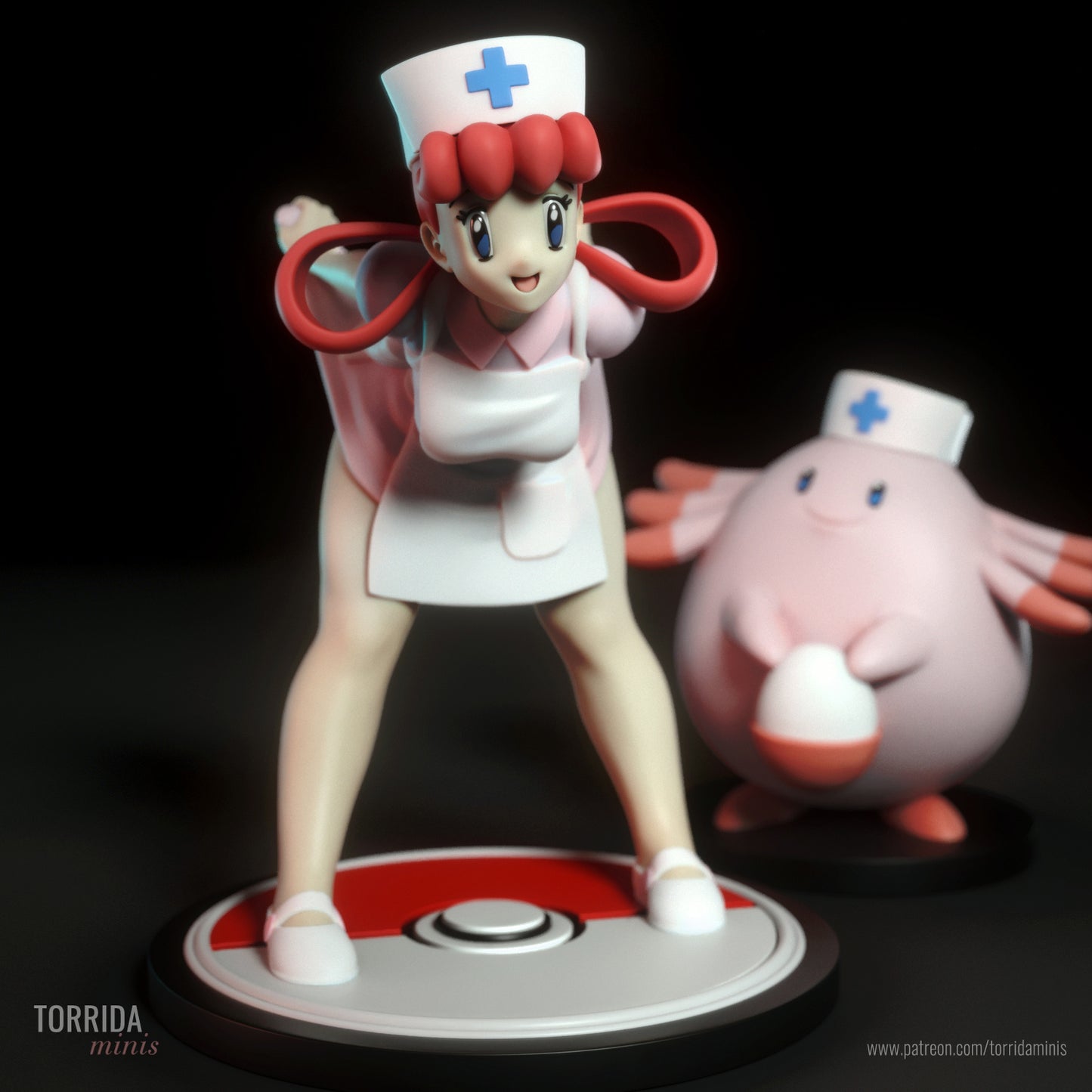 Animal Nurse Adult Pinup 3d Resin Model Kit