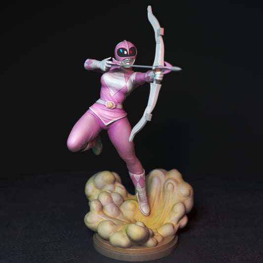 Pink Fighter Adult 3D Resin Figurine Model Kit