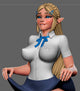Highborn Princess Pinup 3D Resin Figurine Model Kit