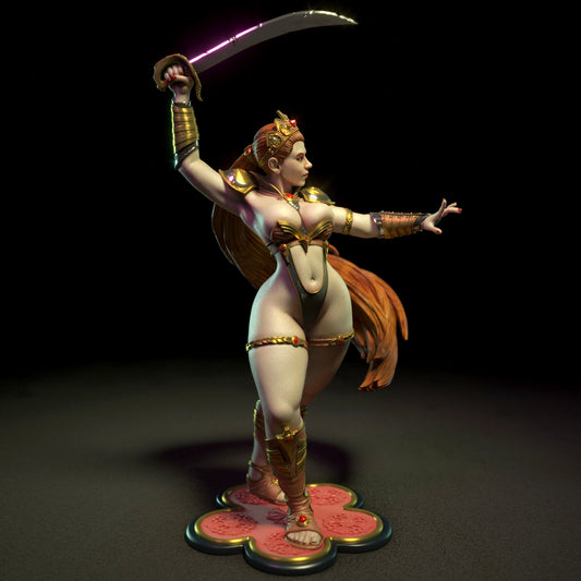 Sword Dancer 3D Figurine Model Kit