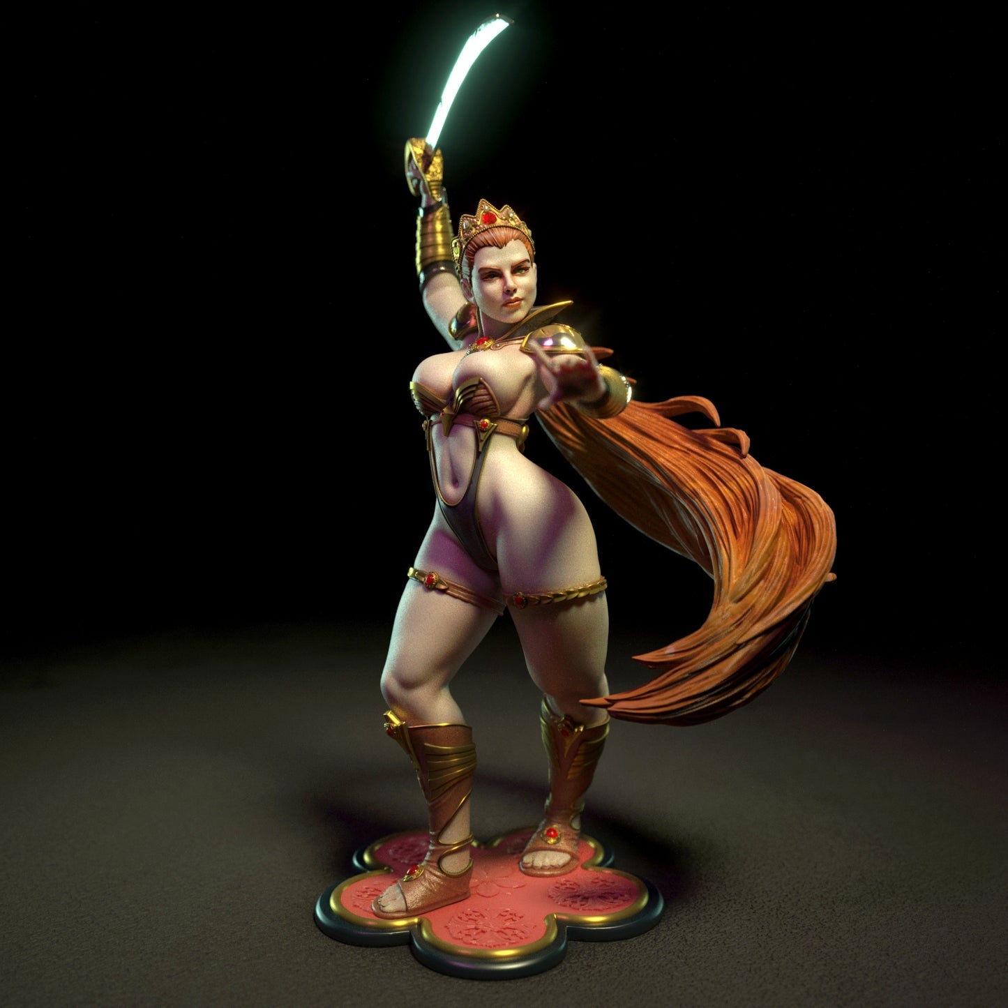 Sword Dancer 3D Figurine Model Kit