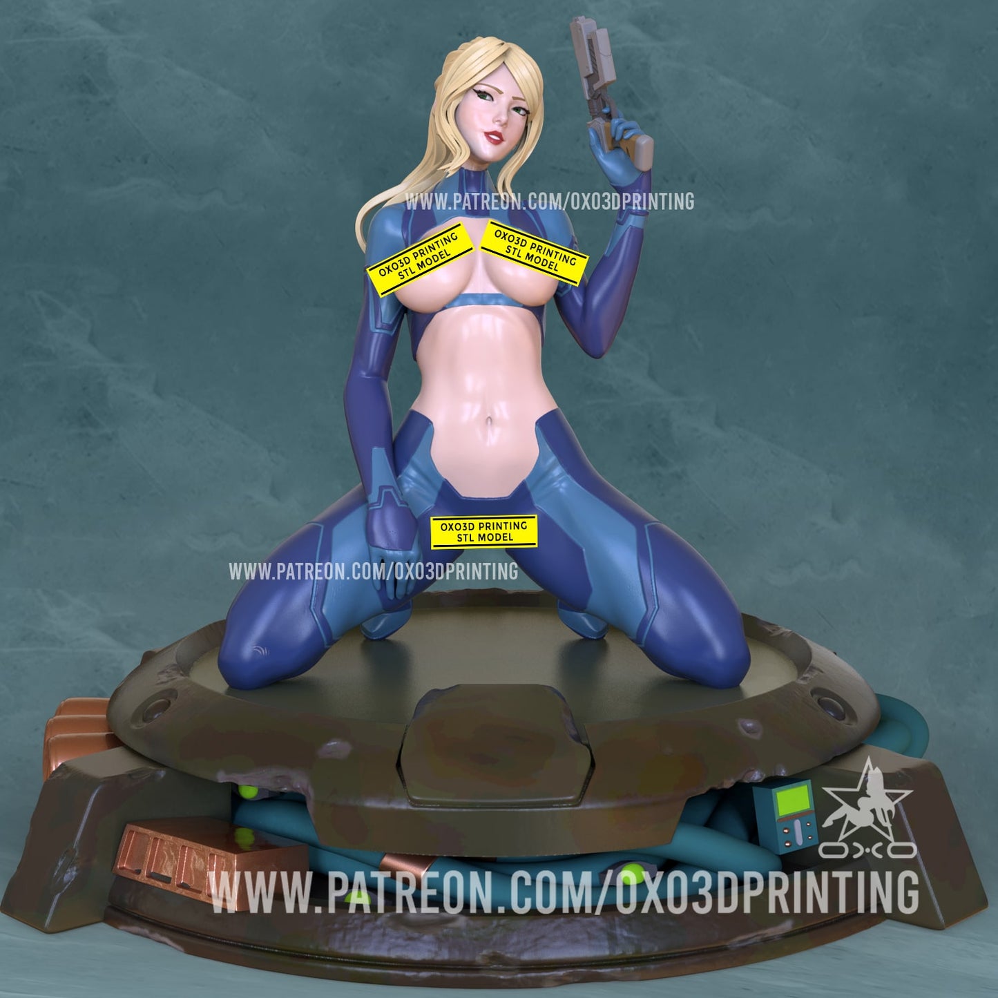 Bounty Hunter Adult #2 3D Resin Figurine Model Kit